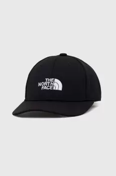 The North Face sapca de baseball pentru copii culoarea negru, cu imprimeu imagine