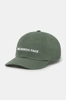The North Face sapca Roomy Norm culoarea verde, cu imprimeu, NF0A7WHPBOL1 imagine