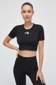 The North Face tricou de antrenament culoarea negru imagine