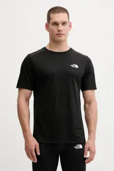 The North Face tricou de antrenament Mountain Athletics Tape culoarea negru, uni, NF0A8DY9JK31 imagine