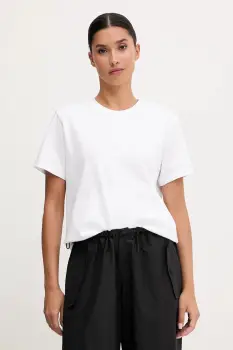 The North Face tricou din bumbac Dome Relaxed culoarea alb, NF0A8DZ2FN41 imagine