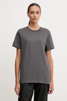 The North Face tricou din bumbac Dome Relaxed culoarea gri, NF0A8DZ2RHI1 imagine