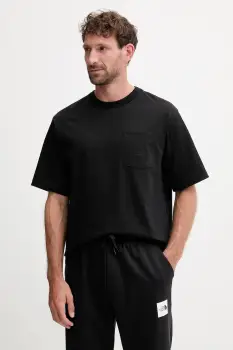 The North Face tricou din bumbac Dome Relaxed culoarea negru, uni, NF0A8DYPJK31 imagine