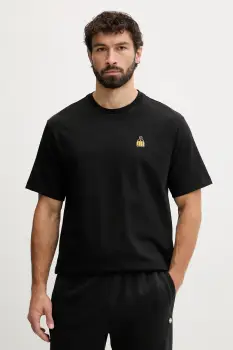 The North Face tricou din bumbac Icon Mountain culoarea negru, cu imprimeu, NF0A8EU7JK31 imagine