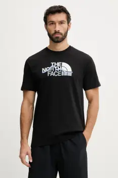 The North Face tricou din bumbac MOUNTAIN imagine