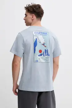 The North Face tricou pentru barbati, din bumbac MOUNTAIN CELEBRATION imagine