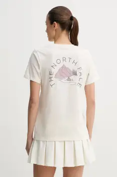 The North Face tricou pentru femei, din bumbac MONTE imagine