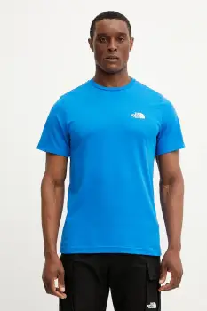 The North Face tricou Simple Dome uni, NF0A87NGT4S1 imagine