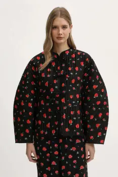 The Sleeper geaca culoarea negru, de tranzitie, oversize, HBJC03F021N imagine