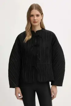 The Sleeper geaca culoarea negru, de tranzitie, oversize, HBJC03P002N imagine