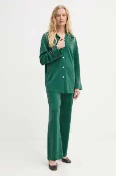 The Sleeper pijama femei, culoarea verde, HC2408SLP imagine