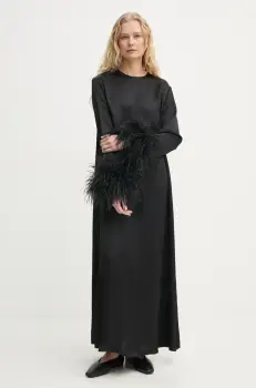 The Sleeper rochie culoarea negru, maxi, drept, FW2302FD imagine