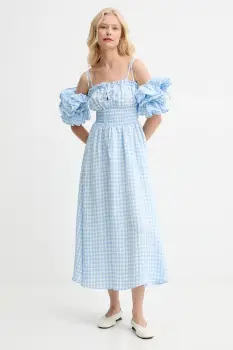 The Sleeper rochie din in midi, evazati, ALDR01G027N imagine