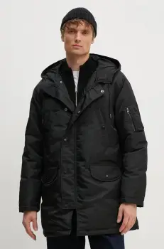 Theory geaca de puf barbati, culoarea negru, de iarna, N0877411 imagine