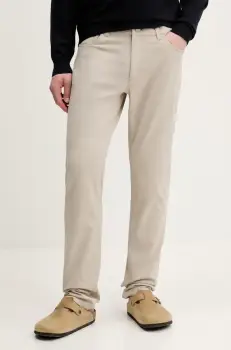 Theory pantaloni barbati, culoarea bej, drept, L0774201 imagine