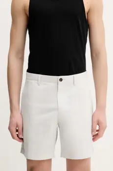 Theory pantaloni scurti din bumbac barbati, culoarea gri, P0374210 imagine