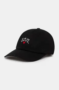 thisisneverthat sapca de baseball din bumbac Heart Cap culoarea negru, cu imprimeu, TN243WHWBC08 imagine