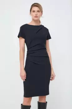 Tiger Of Sweden rochie culoarea albastru marin, mini, mulata imagine