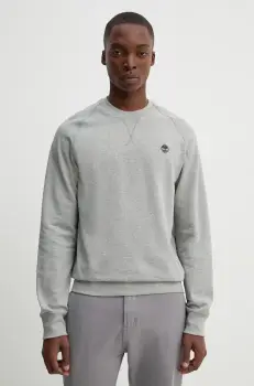 Timberland bluza barbati, culoarea gri, neted, TB0A2BNK0521 imagine