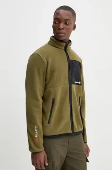 Timberland bluza barbati, culoarea verde, neted, TB0A6NH13021 imagine