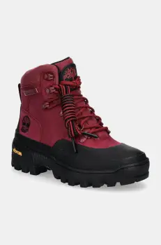 Timberland botine Vibram femei, culoarea roz, cu platforma, TB0A2PDJEKH1 imagine