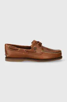 Timberland mocasini din piele Classic Boat 2 Eye imagine