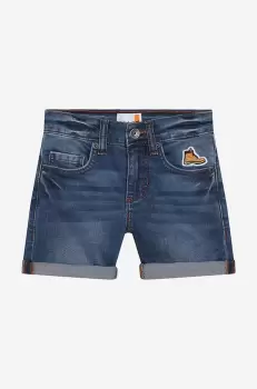 Timberland pantaloni scurti din denim pentru copii Bermuda Shorts neted imagine