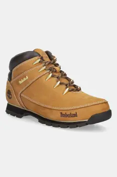 Timberland pantofi Euro Sprint Hiker barbati, culoarea portocaliu, izolare usoara A122I A122I-Wheat imagine