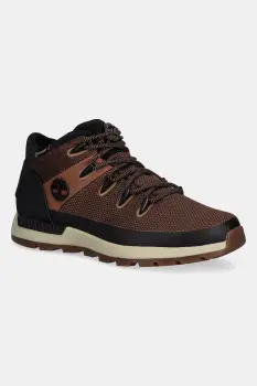 Timberland pantofi Sprint Trekker Mid Lc Waterproof culoarea maro, TB0A6CRBEJU1 imagine