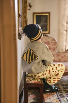 Tinycottons hanorac de bumbac pentru copii DIAMOND TINY GRAPHIC SWEATSHIRT culoarea gri, cu imprimeu, AW25-297 imagine