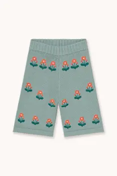 Tinycottons pantaloni bebe FLOWERS BABY KNITTED PANT AW25-104 imagine