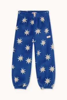 Tinycottons pantaloni de trening pentru copii STARS POLAR SWEATPANT culoarea bleumarin, cu imprimeu, AW25-573 imagine