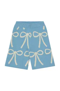 Tinycottons pantaloni din bumbac pentru bebelusi BOWS BABY KNITTED PANT SS25-324 imagine