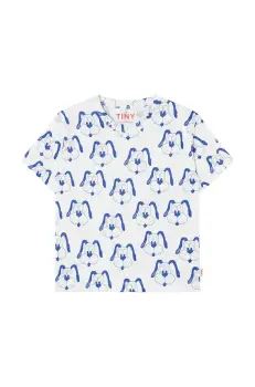 Tinycottons tricou de bumbac pentru copii DOGS TEE cu imprimeu, SS25-460 imagine