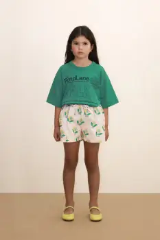 Tinycottons tricou de bumbac pentru copii PONDLANE GRAPHIC TEE imagine