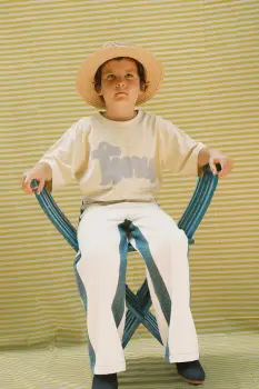 Tinycottons tricou de bumbac pentru copii TINY DOG GRAPHIC TEE imagine