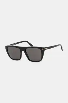 Tom Ford ochelari de soare Aslan barbati, culoarea negru, FT1175_5601A imagine