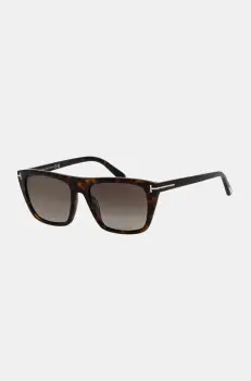 Tom Ford ochelari de soare Aslan culoarea negru, FT1175_5652B imagine