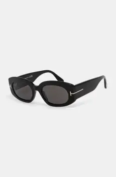 Tom Ford ochelari de soare Cielle femei, culoarea negru, FT1187_5201A imagine