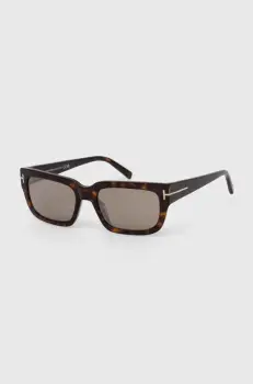 Tom Ford ochelari de soare culoarea maro, FT1075_5452L imagine