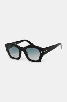 Tom Ford ochelari de soare Guilliana culoarea negru, FT1083_5201P imagine