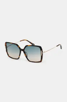 Tom Ford ochelari de soare Joanna culoarea maro, FT1039_5952P imagine