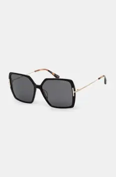 Tom Ford ochelari de soare Joanna culoarea negru, FT1039_5905D imagine