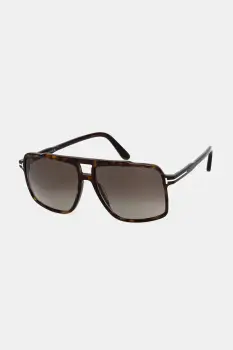 Tom Ford ochelari de soare Kemp culoarea maro, FT1177_5952B imagine