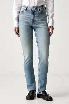 Tommy Hilfiger blugi slim fit pentru femei imagine