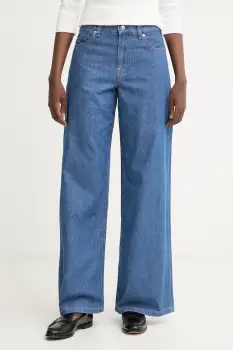 Tommy Hilfiger blugi wide leg pentru femei imagine