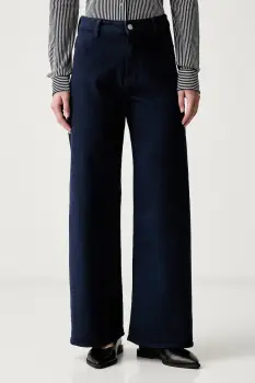 Tommy Hilfiger blugi wide leg pentru femei imagine