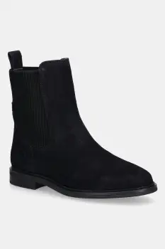 Tommy Hilfiger botine din piele intoarsa FLAG SUEDE CHELSEA BOOT imagine