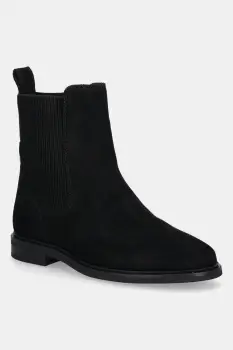 Tommy Hilfiger botine din piele intoarsa FLAG SUEDE CHELSEA BOOT imagine