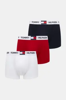 Tommy Hilfiger Boxeri barbati din bumbac cu elastan pachet de 3 imagine